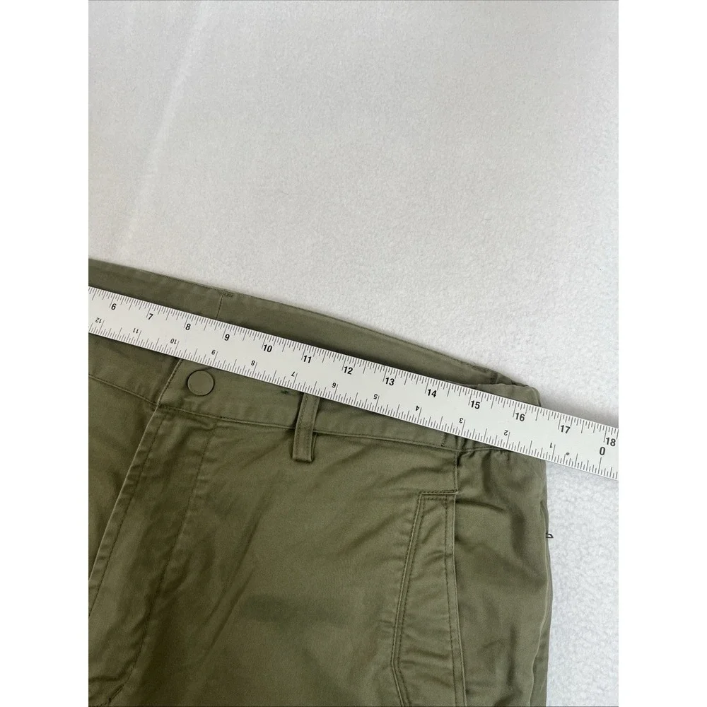 Maharishi Olive Green Cotton Army Chino Pants Mens Large 32x28 Straight Leg